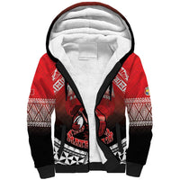 Custom Rugby Tonga MMT Sherpa Hoodie Mana O Tonga - Polynesian Pride