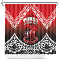 Rugby Tonga MMT Shower Curtain Mana O Tonga - Polynesian Pride