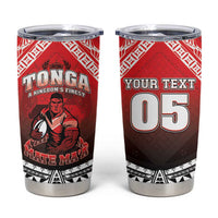 Custom Rugby Tonga MMT Tumbler Cup Mana O Tonga - Polynesian Pride