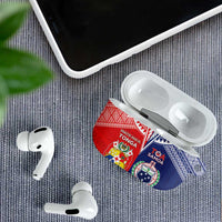 Rugby Samoa And Tonga AirPods Case Toa Samoa With Mate Maa - Polynesian Pride