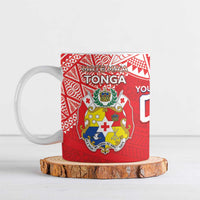 Custom Rugby Samoa And Tonga Ceramic Mug Toa Samoa With Mate Maa - Polynesian Pride