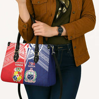 Rugby Samoa And Tonga Leather Bag Toa Samoa With Mate Maa - Polynesian Pride