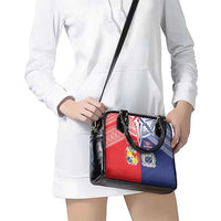 Rugby Samoa And Tonga Shoulder Handbag Toa Samoa With Mate Maa LT05 - Polynesian Pride