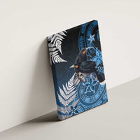 New Zealand Huia Bird Canvas Wall Art Aotearoa Maori Pattern LT05 - Polynesian Pride