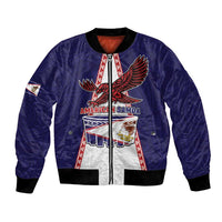 Personalised American Samoa Flag Day Bomber Jacket Flag Style