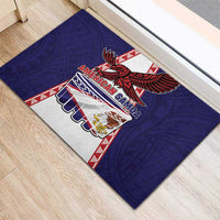 American Samoa Flag Day Rubber Doormat Flag Style