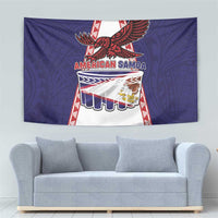 American Samoa Flag Day Tapestry Flag Style