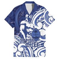 Guam Chief Kepuha Hawaiian Shirt Chamorro Pride LT05 Blue - Polynesian Pride