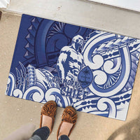 Guam Chief Kepuha Rubber Doormat Chamorro Pride