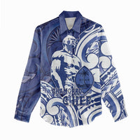 Guam Chief Kepuha Women Casual Shirt Chamorro Pride