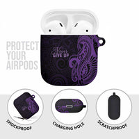 Lupus Warrior AirPods Case Never Give Up Polynesian Style LT05 - Polynesian Pride