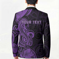 Personalised Lupus Warrior Blazer Never Give Up Polynesian Style LT05 - Polynesian Pride