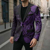Personalised Lupus Warrior Blazer Never Give Up Polynesian Style LT05 - Polynesian Pride