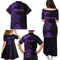Personalised Lupus Warrior Family Matching Puletasi and Hawaiian Shirt Never Give Up Polynesian Style LT05 - Polynesian Pride