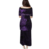 Personalised Lupus Warrior Puletasi Never Give Up Polynesian Style LT05 - Polynesian Pride
