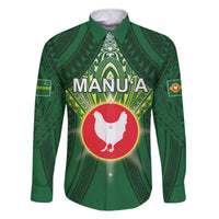 Personalized American Samoa Manu'a Cession Day Family Matching Mermaid Dress and Hawaiian Shirt With Polynesian Pattern