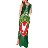 Personalized American Samoa Manu'a Cession Day Tank Maxi Dress With Polynesian Pattern LT05 - Polynesian Pride