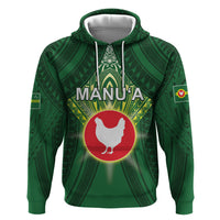 Personalized American Samoa Manu'a Cession Day Zip Hoodie With Polynesian Pattern