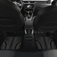 Papua New Guinea Remembrance Day Car Mats Lest We Forget LT05 Set 2pcs - Back Red - Polynesian Pride