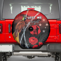Papua New Guinea Remembrance Day Spare Tire Cover Lest We Forget LT05 - Polynesian Pride