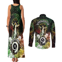 Vanuatu Happy Assumption Day Couples Matching Tank Maxi Dress and Long Sleeve Button Shirt LT05 - Polynesian Pride