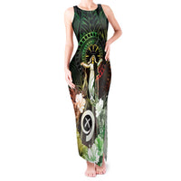 Vanuatu Happy Assumption Day Tank Maxi Dress LT05 Women Reggae - Polynesian Pride