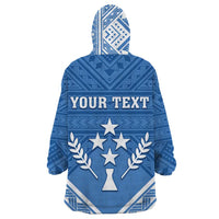 Personalised Kosrae State Gospel Day Wearable Blanket Hoodie Simple Style