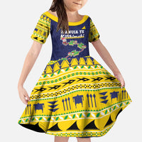 Tokelau Christmas Family Matching Puletasi and Hawaiian Shirt Tokelauan Turtle Santa Sleigh