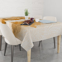 Hawaiian Quilt Tablecloth Vintage Pattern Brown LT05 - Polynesian Pride