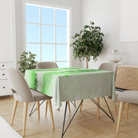 Hawaiian Quilt Tablecloth Vintage Pattern Green LT05 - Polynesian Pride