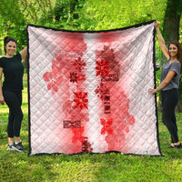Hawaiian Quilt Quilt Vintage Pattern Red LT05 - Polynesian Pride
