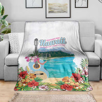 Aloha Hawaii Waikiki Beach Landscape Blanket LT05 - Polynesian Pride