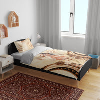 Tonga Women's Day Bedding Set With Polynesian Pattern