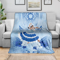 Cook Islands Women's Day Blanket With Polynesian Pattern LT05 - Polynesian Pride