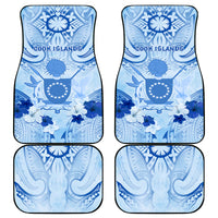 Cook Islands Women's Day Car Mats With Polynesian Pattern LT05 - Polynesian Pride