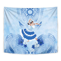 Cook Islands Women's Day Tapestry With Polynesian Pattern LT05 - Polynesian Pride