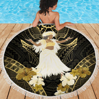 Niue Women's Day Beach Blanket With Polynesian Pattern LT05 - Polynesian Pride