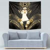 Niue Women's Day Tapestry With Polynesian Pattern LT05 - Polynesian Pride