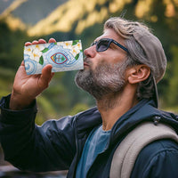 Guam Chamorro 4 in 1 Can Cooler Tumbler Guasali Flowers Curves Style