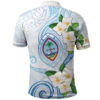 Guam Chamorro Polo Shirt Guasali Flowers Curves Style