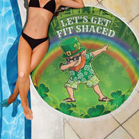Hawaii Saint Patrick's Day Beach Blanket Let's Get Fit Shaced LT05 - Polynesian Pride