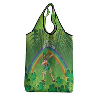 Hawaii Saint Patrick's Day Grocery Bag Let's Get Fit Shaced LT05 - Polynesian Pride