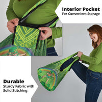 Hawaii Saint Patrick's Day Grocery Bag Let's Get Fit Shaced LT05 - Polynesian Pride