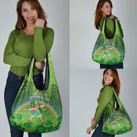 Hawaii Saint Patrick's Day Grocery Bag Let's Get Fit Shaced LT05 - Polynesian Pride