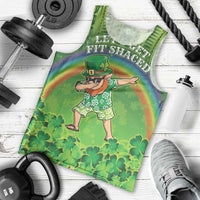 Personalised Hawaii Saint Patrick's Day Men Tank Top Let's Get Fit Shaced LT05 - Polynesian Pride