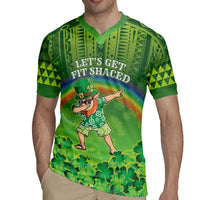 Personalised Hawaii Saint Patrick's Day Rugby Jersey Let's Get Fit Shaced