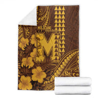 Hawaii Mililani High School Blanket Tribal Tattoo With Hibiscus Flowers LT05 - Polynesian Pride