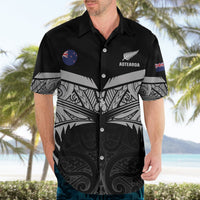 Custom New Zealand Cricket Hawaiian Shirt Go Champions World Cup 2024 With Maori Pattern LT05 - Polynesian Pride