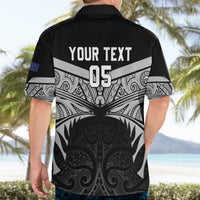 Custom New Zealand Cricket Hawaiian Shirt Go Champions World Cup 2024 With Maori Pattern LT05 - Polynesian Pride