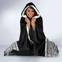 Custom New Zealand Cricket Hooded Blanket Go Champions World Cup 2024 With Maori Pattern LT05 - Polynesian Pride
